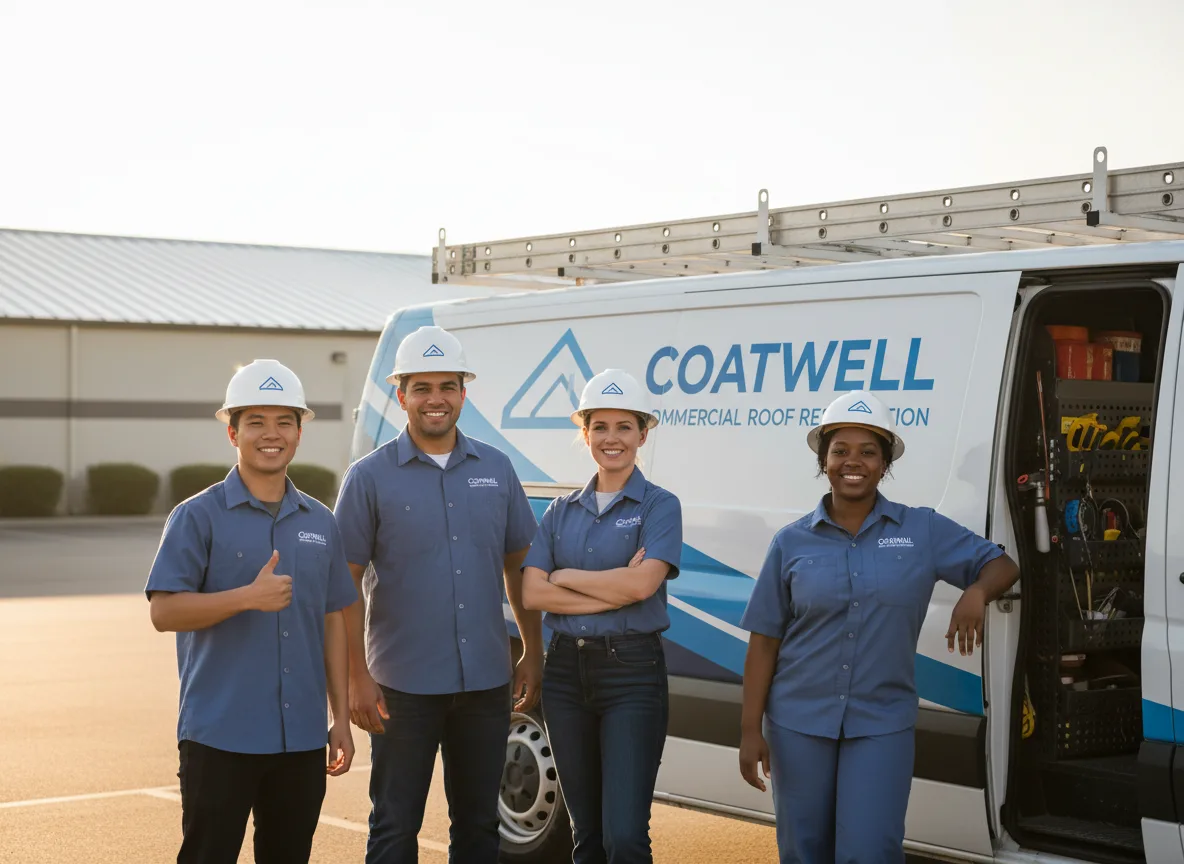 Commercial roof coating company in Bynum, MT